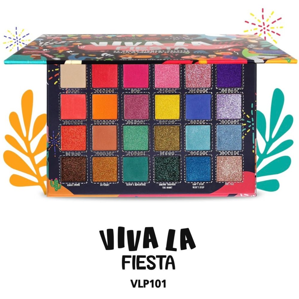 Viva La Fiesta 24 COLOR PIGMENT PALETTE